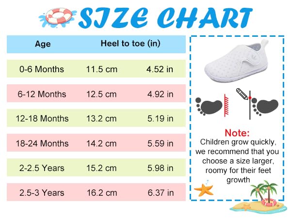 Image of FEETCITY Baby Boys Girls Water Sport Shoes Barefoot Kids Aqua Socks Quick-Dry Beach Swim Pool Shoes