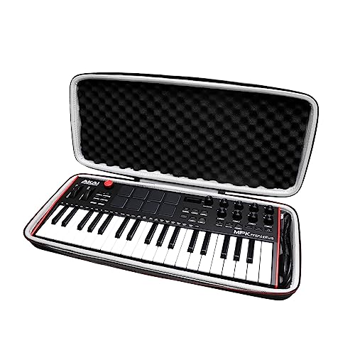 XANAD Funda para AKAI Professional MPK Mini Plus USB 37 teclas USB MIDI Keyboard Controller...