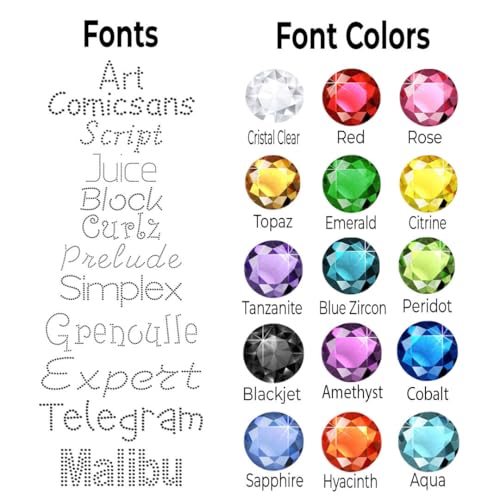 Personalized Custom Your Text Womens T-Shirt Rhinestone Bling Black Tee Las Vegas Dice Pink4