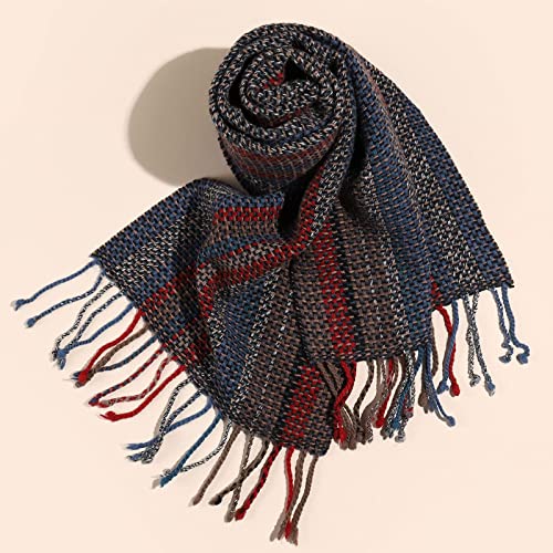 Temminc 100% Wool Scarves For Men Women, Warm Wool Blanket Scarf For Women, Pashmina Scarf For Women,Soft Irish Luxury Cozy Wool Fall Winter Scarf, Women Wool Cold Weather Scarf,Bufanda Lana Mujer #TOP3