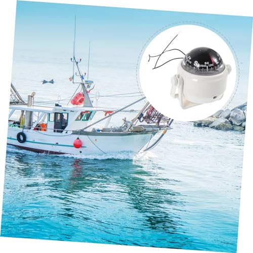 Brújula VANZACK para vehículo, barco y automóvil, herramienta de navegación con montaje en tablero miniatura 6