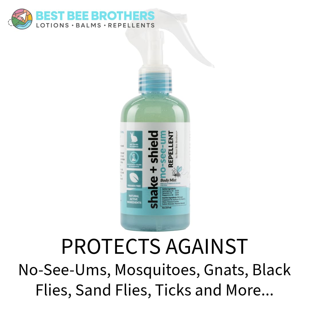 Amazon.com: Best Bee Brothers Shake + Shield No-See-Ums Gnat Spray