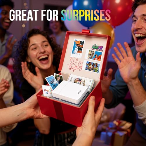 Nelko Premium Fotopapier, 52,3 x 90 mm (2,06 x 3,54), 50er-Packung, Original PP01 Pocket-Fotopapier, selbstklebend, kompatibel mit dem Nelko PP01 Fotodrucker, leicht abziehbar, weiß