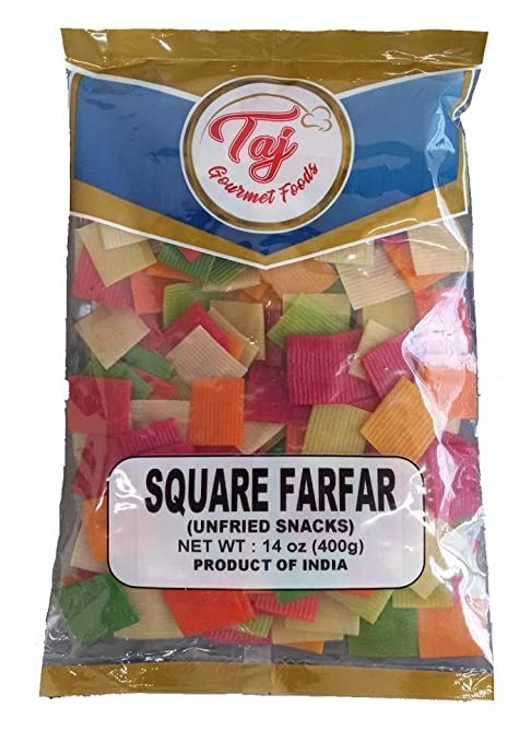 TAJ Square Farfar Fryums (tubo de pellets de trigo), 400g (14oz)