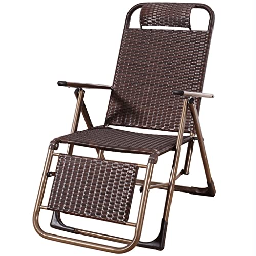 Silla plegable de ratán, silla de descanso, silla de siesta