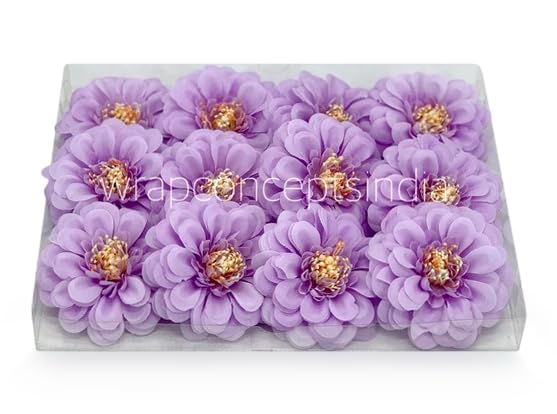 Image of WRAP Concepts Artificial Dahlia Flower Head for Home Decoration and Craft (Mauve)