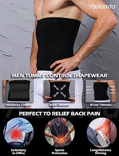 Men Firm Tummy Control Shapewear Compression Waist Cincher Slimming Body Shaper Belly Fat Girdle Stomach Band2