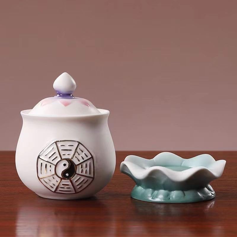 Kutani焼き 歴代画 5個 組盃 酒盃 ぐい呑 お猪口 角福 木米 庄三 永楽