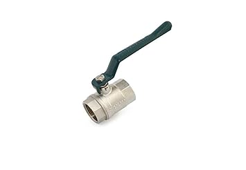 ZOLOTO Brass Forged Ball Valve(Silver_ 1/2 inch/15mm)