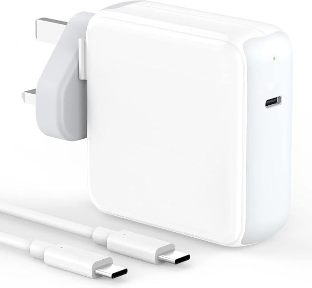 Mac Book Pro Charger - 87W USB C Fast Charger, Compatible with MacBook Pro 16, 15, 14, 13 Inch, MacBook Air 13 Inch, iPad Pro 2021/2020/2019/2018, Included 100W USB C to USB C Cable