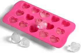 Forma de gelo coração - Mozcada