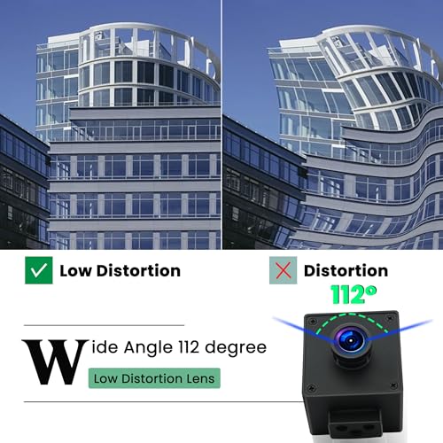 Webcam grand angle ELP pour surveillance Raspberry Pi et atelier créatif