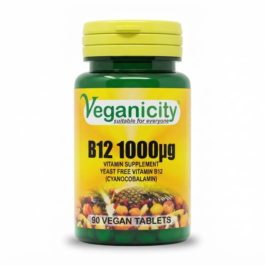 Veganicity Red Vitamin B12 1000Ug - 90 Tablets