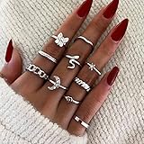 Estos anillos apilables son cómodos de usar, resistentes al desgaste, agradables para la piel y seguros de usar, fáciles de poner y quitar, pueden servirle durante mucho tiempo.
