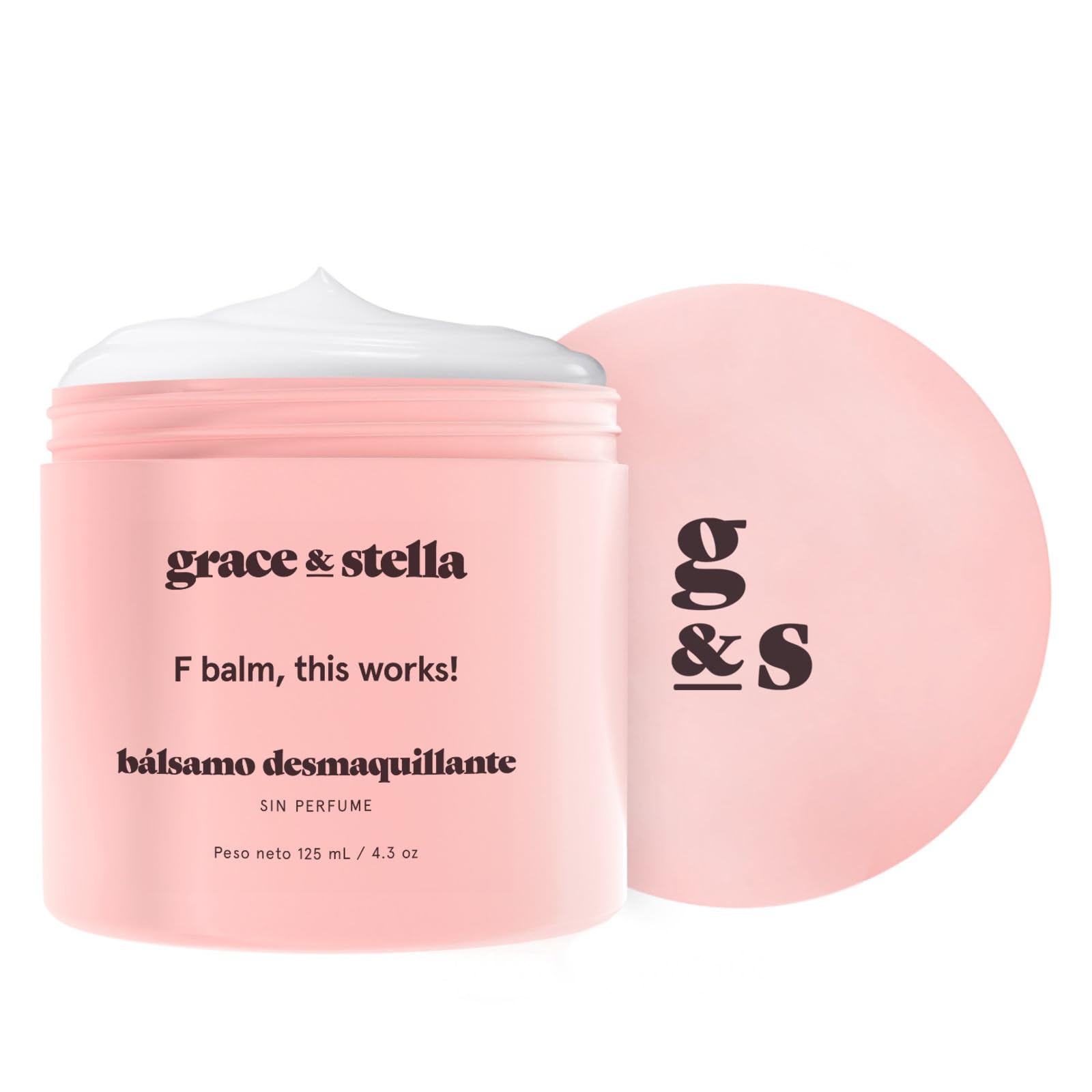 Bálsamo Desmaquillador Facial - Desmaquillante Facial a Base de Aceite - elimina maquillaje obstinado, incluido el resistente al agua, base de larga duración, protector solar e impurezas (125 ml)