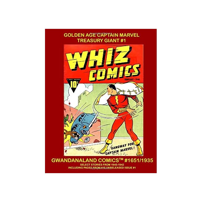 Buy Golden Age Captain Marvel Treasury Giant 1 Gwandanaland Comics