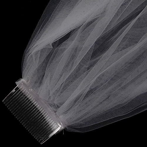 Voile de mariée simple pour cérémonie de mariage laïque - 8