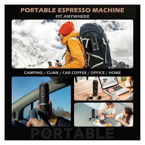 Machine à expresso portable 2 en 1 pour café moulu et capsules - 5