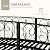 Outsunny 7' Metal Arch Garden Bridge with Safety Siderails, Decorative Arc Footbridge with Delicate Scrollwork S Motifs for Backyard Creek, Stream, Fish Pond, Black