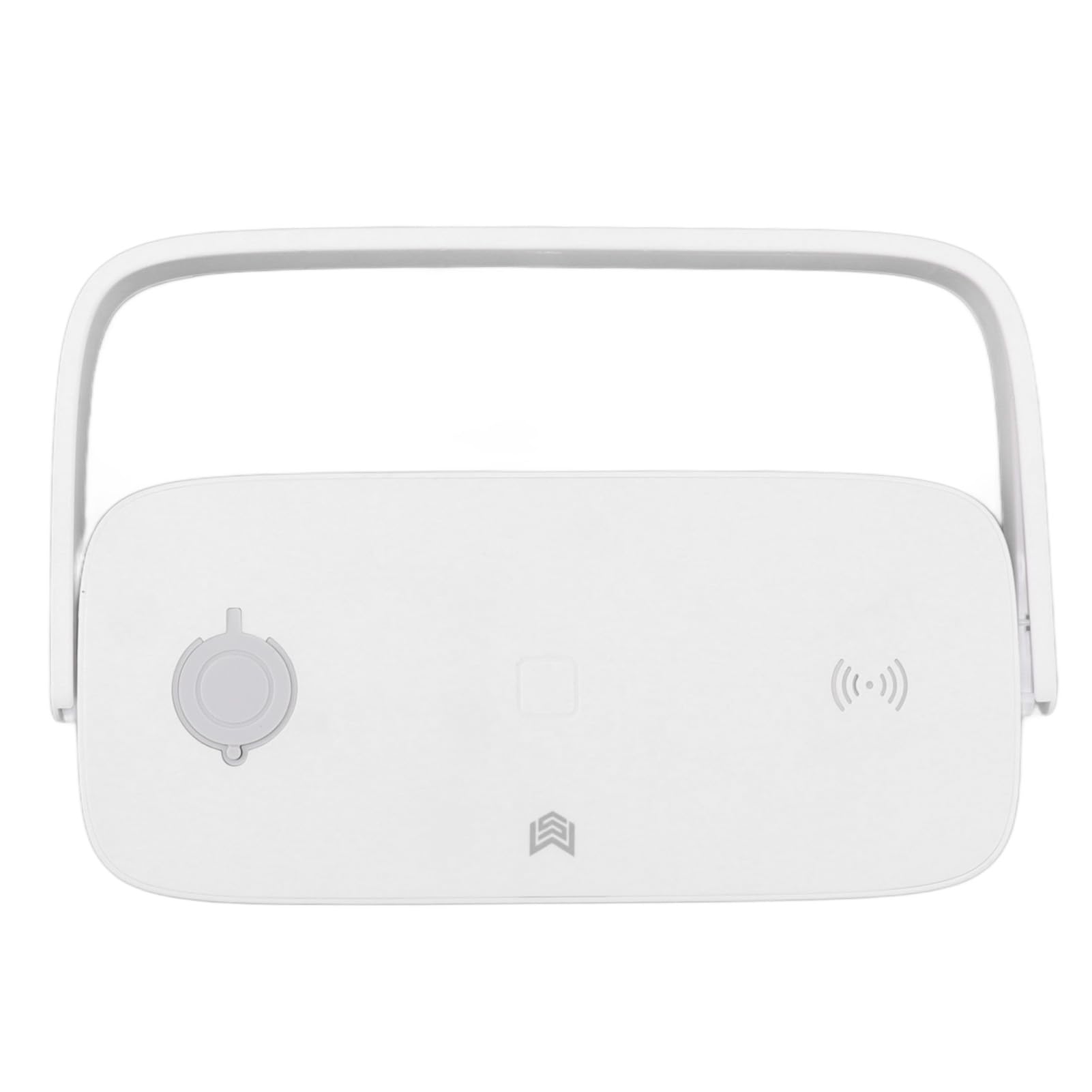 Caricabatterie Wireless 3 in 1, Stazione di Ricarica Wireless ABS con Luce Notturna, Ricarica Rapida da 15 W, Protezione da Sovracorrente e Sovratensione, per Utenti di Scrivanie Domestiche