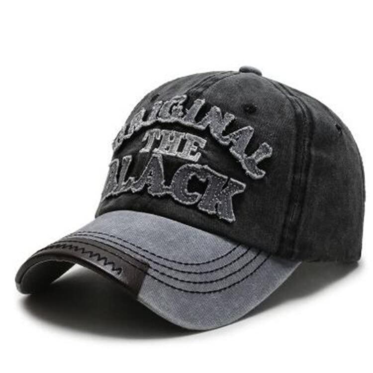 Image of Baseball Denim Adjustable Cap Sports Summer Outdoor Activities Cap for Men and Women