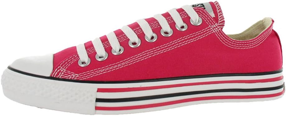 Amazon.com | Converse Chuck Taylor Details Raspberry/White Sneaker Men ...