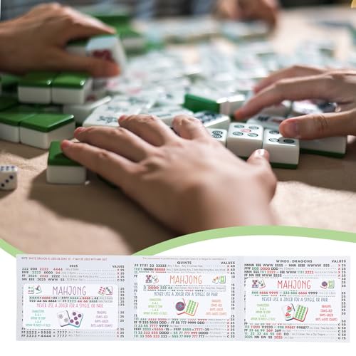 Juego de Mah Jong Lectores de Línea Pack de 4 piezas miniatura 6
