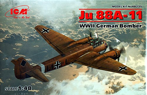 Ju 88A-11 WW2 Bomber allemand ICM 48235 maquette avion militaire 1:48