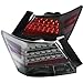 AnzoUSA 321240 Smoke LED Taillight for Honda Accord - (Sold in Pairs)