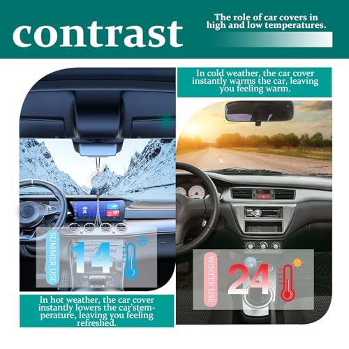 Bâche voiture anti-grêle premium, bâche protection intégrale imperméable et durable - 6