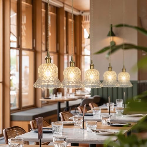Lustre en verre suspendu E27 luminaire décoratif haut de gamme pour intérieur
