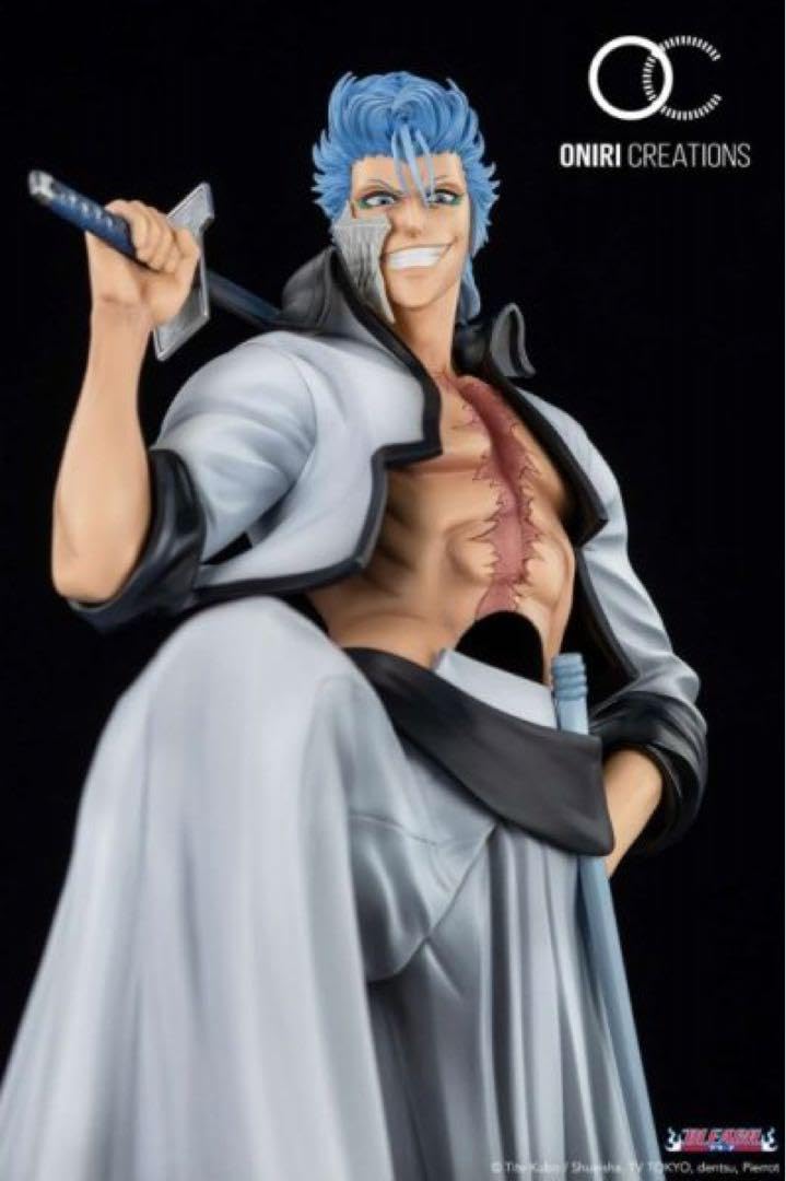 ONIRI CREATIONS グリムジョー フィギュア Oniri Creations Bleach Grimmjow Jaggerjack 1/6 Statue | eBay