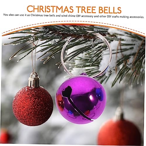 PRETYZOOM 24 Unidades Sinos De Natal Tocando Sinos Toque De Sino Para o Natal Pequenos Sinos De Esti