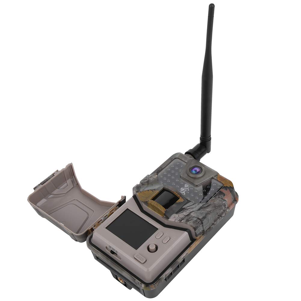 Outdoor Camera, High Definition ABS Material Waterproof Infrared Camera for Remote Area