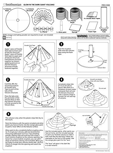 Nsi Smithsonian Giant Volcano Kit Small #TOP4