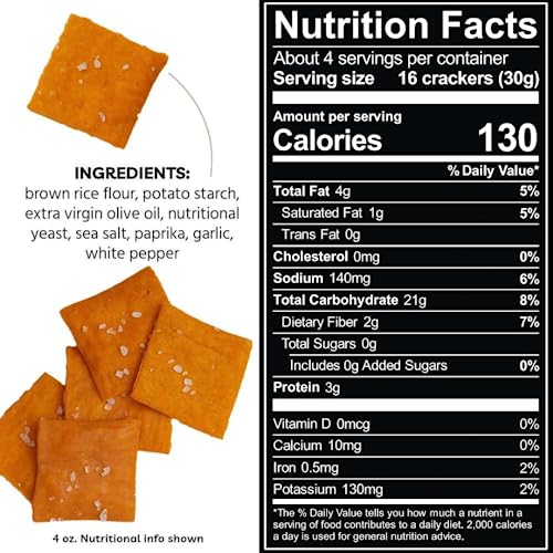 Image of Every Body Eat Snack Cracker Thins, Cheese-Less - Gluten Free, Vegan, Dairy Free, and Seed Oil Free, 4oz