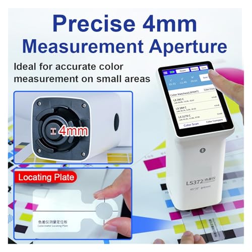 Spectromètre de couleur portable LS372 pour le contrôle qualité de l'impression industrielle