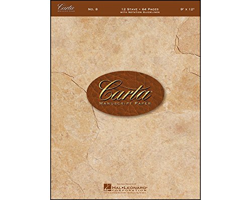 Carta Manuscript Paper No. 8 - Basic