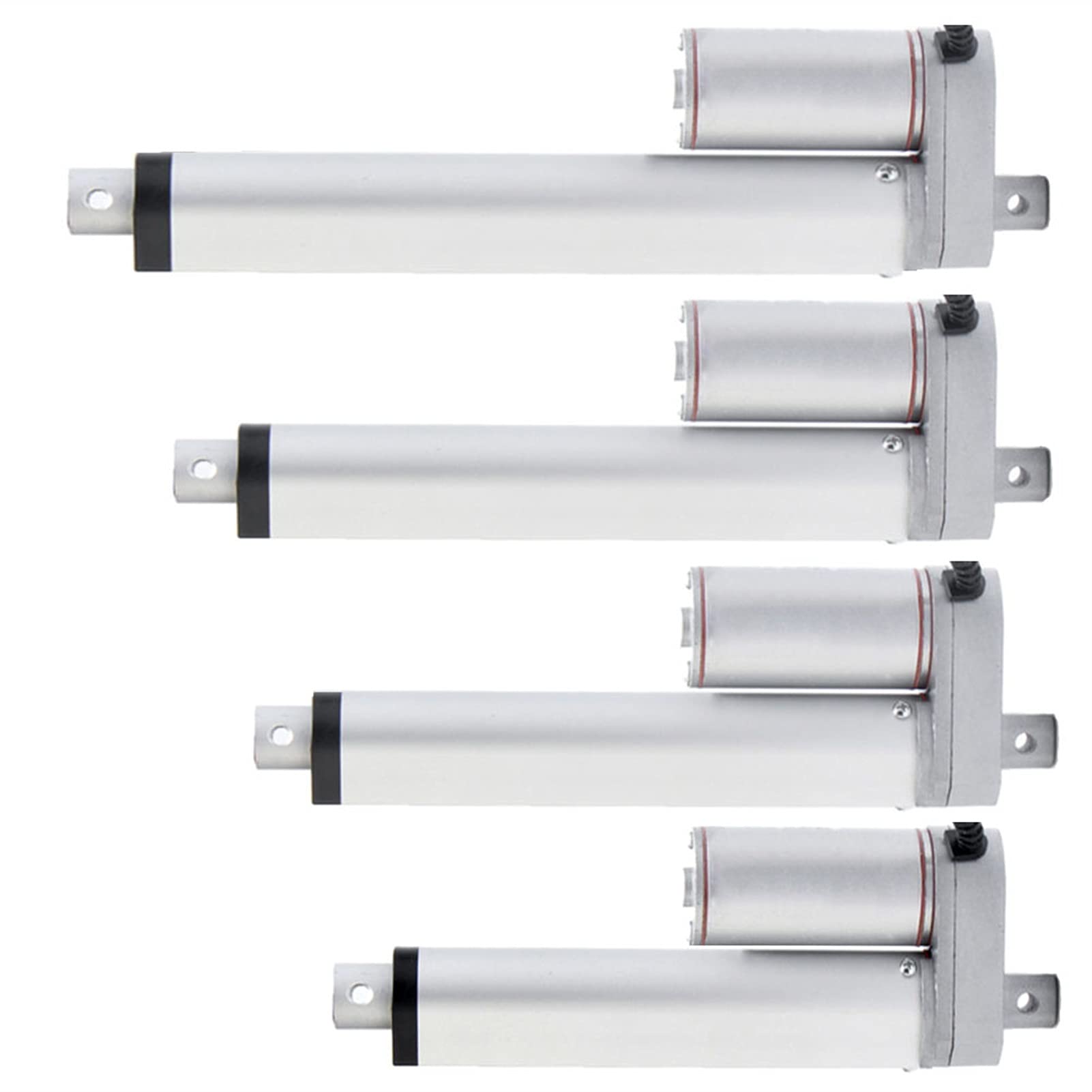 zxxin-Linearantrieb langlebig, 100/200/300/500/600/700/800/900/1000 mm Hublinearmotor DC 12V24V, Schub 60N, Geschwindigkeit 150mm / s, elektrischer linearer Stellglied Gute Qualität