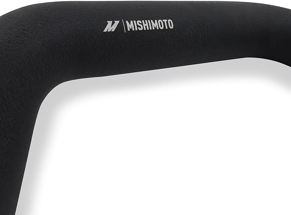 Mishimoto MMICP-DMAX-17HWBK Hot-Side Intercooler Pipe and Boot Kit, Compatible With Chevrolet/GMC 6.6L Duramax (L5P) 2017-2019, Wrinkle Black