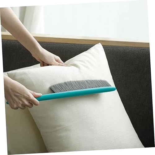 Miniatura 9 de Escoba suave para pisos de madera, escoba de paja con mango de madera, escoba de mano, escoba de chimenea, barrido de polvo, cepillo suave, cepillo