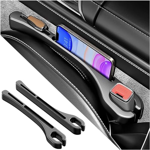 車用隙間クッション に適用レクサス LBX 2023年12月?現行車隙間埋め シートクッション 車用 隙間マット 一体成形 落下防止 車用座席漏れ防止ストリップ 収納スペース 取り付けが簡単 運転席&助手席に対応 カー用品