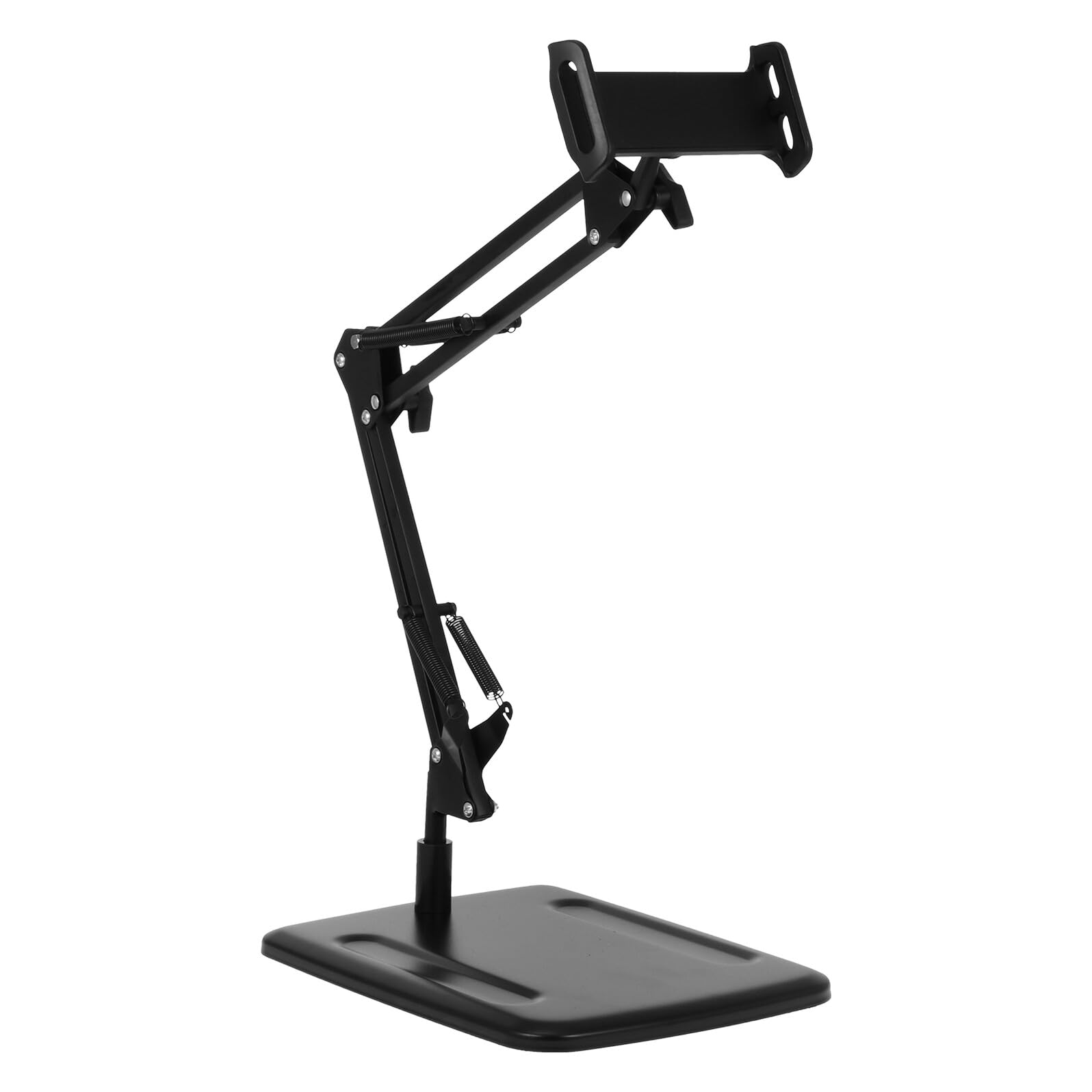 Handy und Tablet Ständer Metall Klappbar Verstellbarer Live Streaming Halter für Videokonferenzen und Fotografie