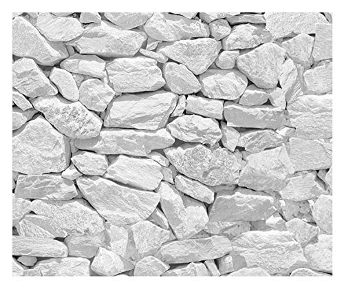 Ursus 127222127 Fotopapier, Motiv Steinwand, Weiß, 300 g/m², 49,5 x 68 cm, aus Zellulose, beidseitig bedruckt, mehrfarbig, 10 Blatt