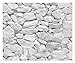 Produktbild Ursus 127222127 Motiv Fotokarton Steinwand weiß, 10 Blatt Karton 300 g/qm ca. 49,5 x 68 cm, aus Frischzellulose, beidseitig Bedruckt, bunt
