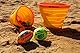 Schildkröt® Falteimer, faltbarer und platzsparender Strand- und Spieleimer, Ø20 cm, 2 Liter Volumen, 970240