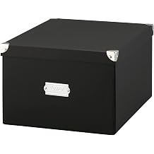 TOFFY NTMX-001RB Magic Box XL NTMX-001 Rich Black Storage, Easy Assembly, Retro Color, Stylish, Cute