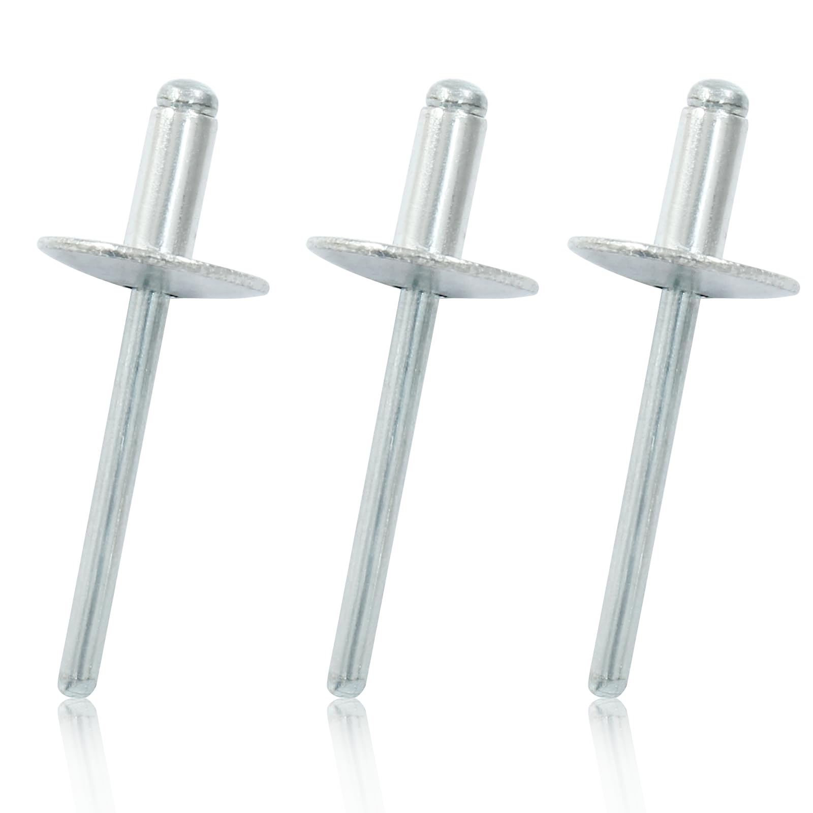 Aluminum Blind Rivets - 60 Pcs, 3/16" x 1-1/4" -8