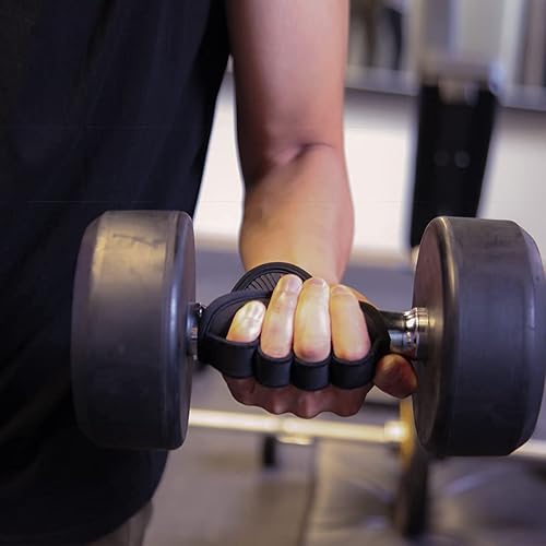 Miniatura 4 de Agarres de levantamiento de pesas alternativa a los guantes de entrenamiento para mujeres y hombres, regalo de gimnasio, agarre de gimnasio para