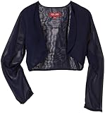 bolero 164th G.O.L.-Chiffon-Bolero G.O.L. Mädchen Strickjacke Chiffon-Bolero, Gr. 164, Blau (navy 1)